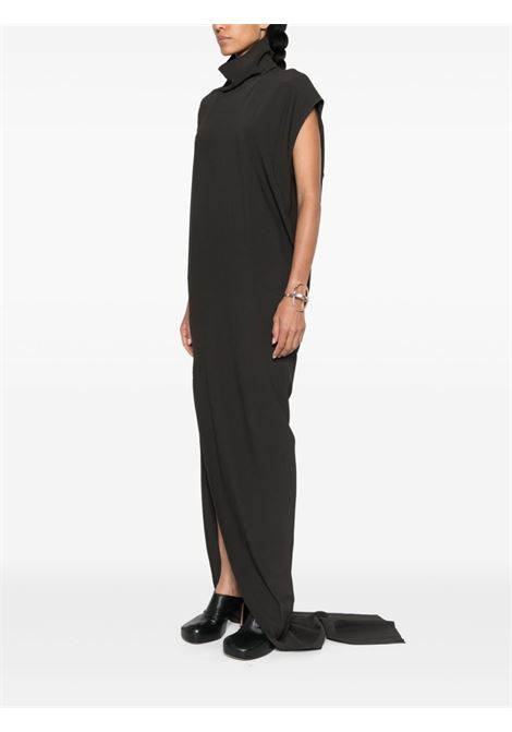 Abito maxi edfu t in nero Rick Owens - donna RICK OWENS | RP02D3503HY78